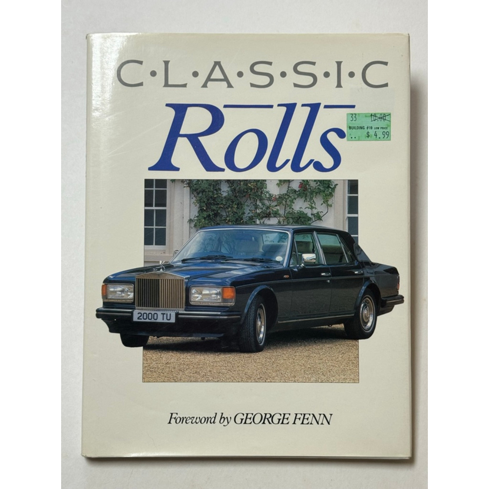 Classic Rolls-Royce by George Finn (1991, Hardcover, DJ)